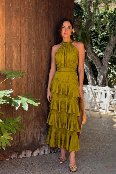 VESTIDO OLIVA LUCÍA