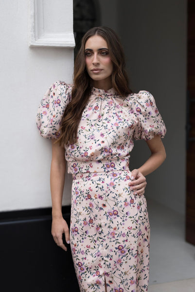 CONJUNTO DE TOP Y FALDA ANTONELLA