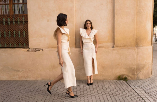 VESTIDO EUGENIA BEIGE