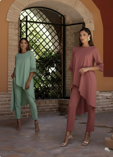 CONJUNTO DE CASACA CON PANTALÓN BEATRIZ