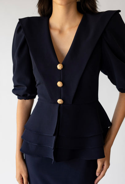 VESTIDO ANDREA AZUL MARINO