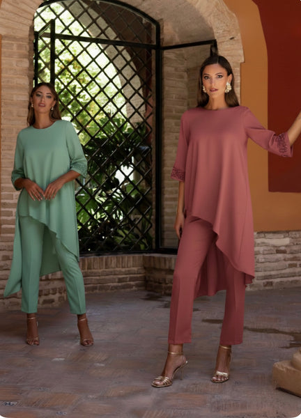 CONJUNTO DE CASACA CON PANTALÓN BEATRIZ