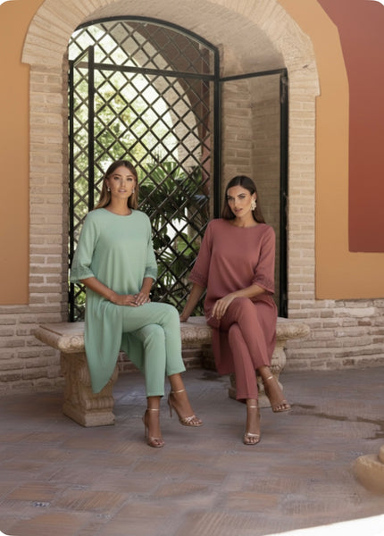 CONJUNTO DE CASACA CON PANTALÓN BEATRIZ