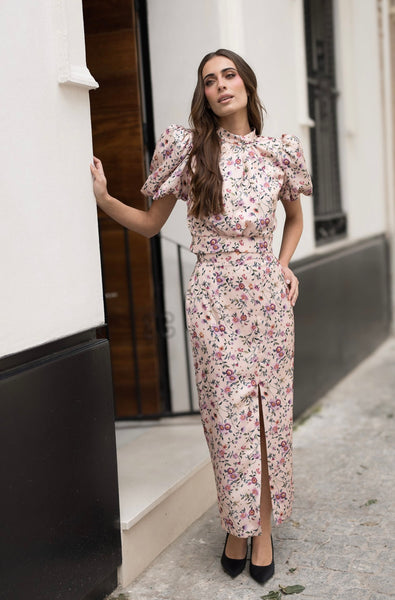 CONJUNTO DE TOP Y FALDA ANTONELLA