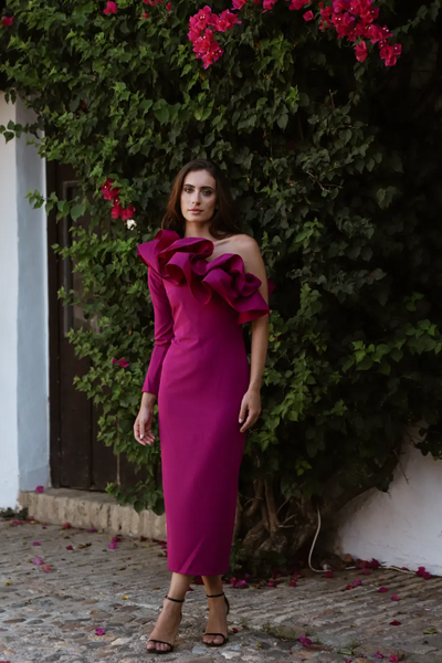 VESTIDO ÉVORA BUGANVILLA