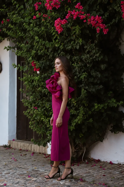 VESTIDO ÉVORA BUGANVILLA