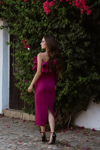 VESTIDO ÉVORA BUGANVILLA