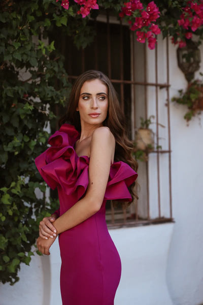 VESTIDO ÉVORA BUGANVILLA