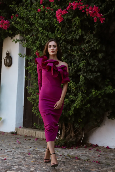 VESTIDO ÉVORA BUGANVILLA